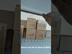 Panel HEPA Air Filter OEM Dengan Media Karbon Aktif Kelas H13