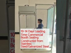 10-14 Hari Waktu Utama Tempat duduk kios komersial Dibangun dari baja tahan karat / baja galvanis