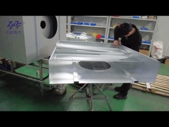 Industri 4x4 FFU Unit Fener Filter Laminar Air Flow Hood Kabinet H14 Kontrol Grup Untuk Ruang Bersih