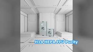Solusi Udara Bersih H14 HEPA FFU