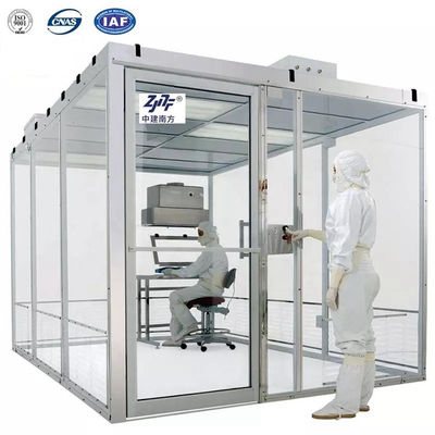 GMP Modular Clean Room Booth ISO 5 6 7 8 Laminar Flow Bebas debu