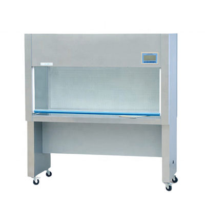 Tingkat 100 Peralatan Ruang Bersih Desktop Bebas debu Laminar Flow Hood
