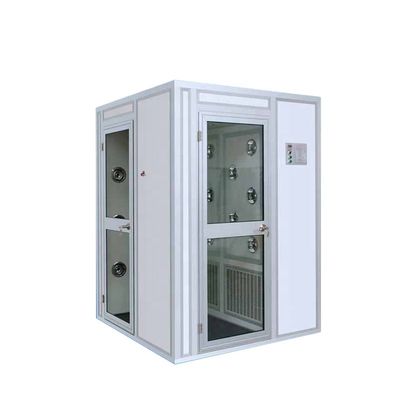 220V Kamar Bersih Air Shower Unit Untuk Kelas 10000 Modular Portable 90 derajat