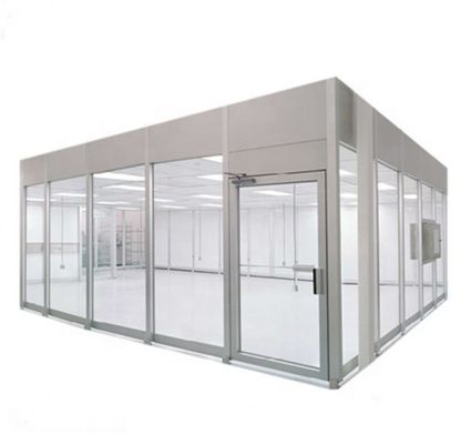 Clean Room Booth Dust Free ISO 5 6 7 8 Untuk bahan desinfeksi Kelas 100-100000 Dan H14 HEPA Filter