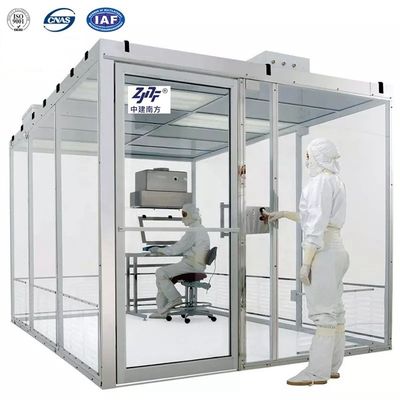 Mudah Menginstal Portable Positif/Negatif Tekanan Clean Room Assembly Dengan Enhanced Anti Static Flooring