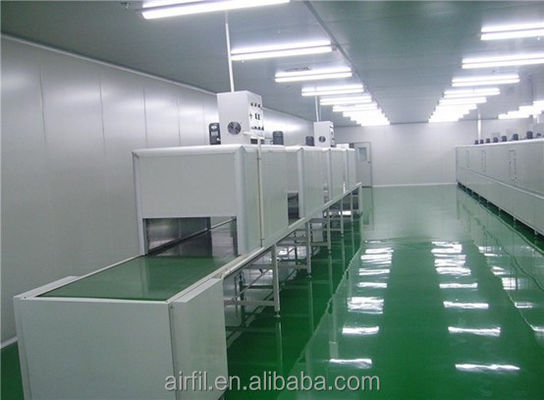 quality Standar Kamar Bersih Modular Standar Langit-langit FFU Kamar Bersih Dengan Panel Sandwich factory