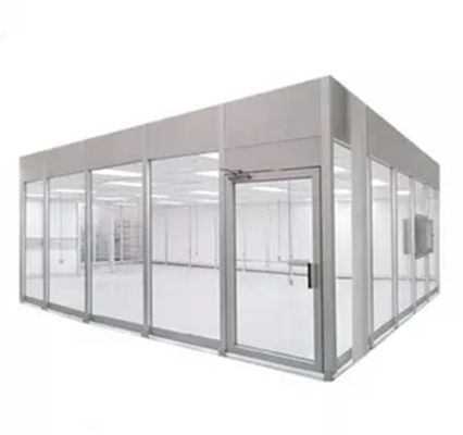 Cold-roll Steel/Stainless Steel Modular Clean Room Laboratories dengan Advanced Air Cleaning System Suhu 20 sampai 22 DEG C di Win