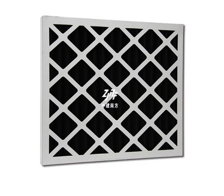 Industri pabrik pasokan Kardus Frame Air Pre Filter G3 G4 Bahan Baja Tidak Tenun Serat Kaca