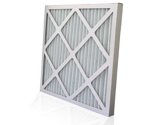 Galvanized Steel Air Pre Filter untuk menangkap partikel besar di pabrik manufaktur