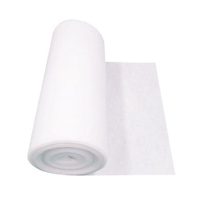Bahan Filter Udara Media 100m 80cm Paper Roll Pre HEPA Efisiensi Tengah Custom