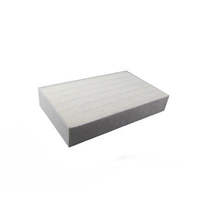 Bahan Filter Udara Tipis 0.3um PP PET Fiber Paper Dengan Volume Besar Pleated