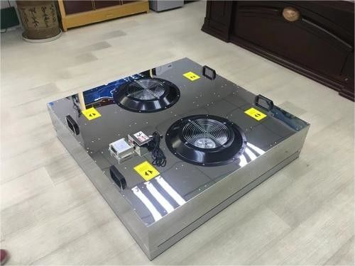 ISO 9001 Laminar Flow Filter Fan Unit FFU, Low Noise H14 FFU HEPA Filter Group Control System