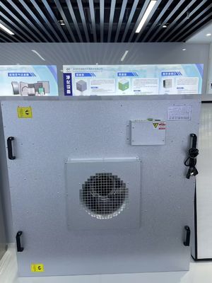 1170*570*69 mm HEPA Ukuran FFU Unit Filter Kipas untuk Ruang Bersih dengan 3 Gear Speed Control dan SUS304/201 stainless steel