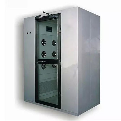 SUS304 LED Display Air Shower Tunnel Produk Kamar Bersih Peralatan Pembersihan Udara Dengan Cold Roll Steel Body
