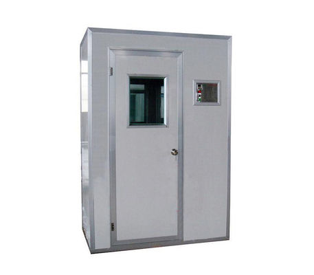 1250W Stainless Steel Air Shower Unit dengan PVC Roller Shutter Pintu