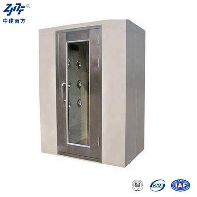 380V / 50HZ Kamar Mandi Udara Bersih Dengan Kecepatan Udara Nozzle 22-25 M/s