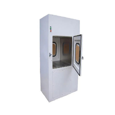 Kargo Pembersih Kamar Bersih Pass Melalui Kotak, ULPA UV Cahaya Air Shower Pass Box