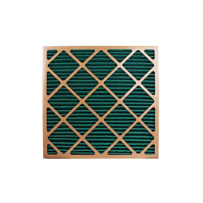 Waterproof Air Pre Filter Kraft Paper Frame Luar Pencegahan Epidemi Aliran udara tinggi Untuk Industri
