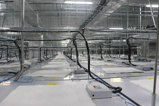 GMP Modular Kelas 100 Clean Room OEM ODM Portable Dust Free Safety Cleanroom System