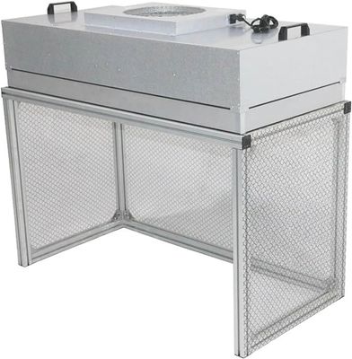 50HZ 60HZ Hood Aliran Vertikal, HEPA H14 FFU 110V 220V Hood Aliran Udara Laminar