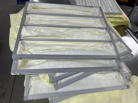 Filter Kantong Ukuran Kustom untuk AC Sentral dengan Kapasitas Debu Tinggi