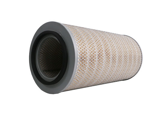 Sistem HVAC Industri Hepa Filter Silinder Bulat Kertas Serat Kaca Untuk Ventilasi Udara