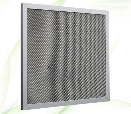 Panel Filter Udara fotokatalis HEPA G3 G4 Resistensi Rendah Untuk Sistem HVAC