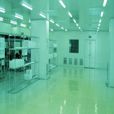quality 0.3um Porositas Modular Clean Room Kelas 100 1000 10000 Laminar Air Flow factory