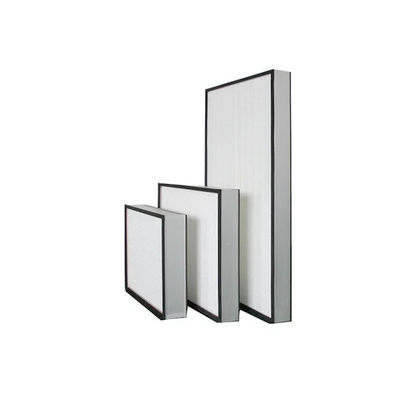 Kelembaban HVAC Industri Polyest HEPA Filter dengan PP Housing