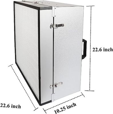 1175*575*320 mm Kerangka baja tahan karat Unit Filter Fan FFU untuk fasilitas medis
