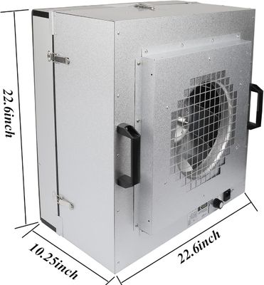 DC AC SUS304 Aluminium Alloy Frame FFU System dengan Turbo Fan Motor H13/H14 Filter HEPA Termasuk