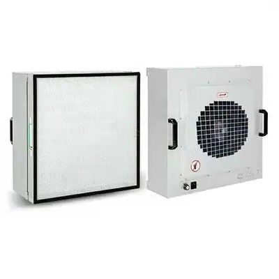 1200m3/H Aluminium Frame Laminar Flow FFU Fan Filter Unit Laminar Flow Dengan Turbo Motor Dan SUS304 Stainless Steel Body Control System