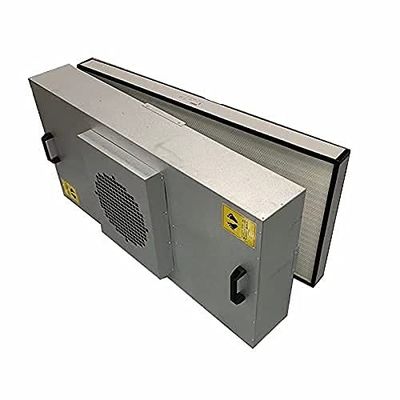 500-2000 M3/H Cleanroom Laminar Flow Fan Filter Unit Dengan SUS304 Stainless Steel Plate Body Custom Tersedia