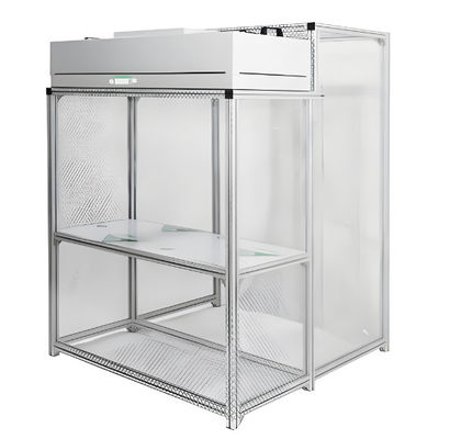 Mudah dirakit Fleksibilitas Operasional Dan Efisiensi Ruang Mini Clean Bench Clean Environment Booth Dengan Kontrol Aliran Udara yang Bisa Disesuaikan