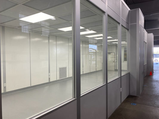 Laboratorium / Laboratorium Modular Clean Room Laminar atau Airflow Campuran 10-15 Tingkat Pertukaran Udara