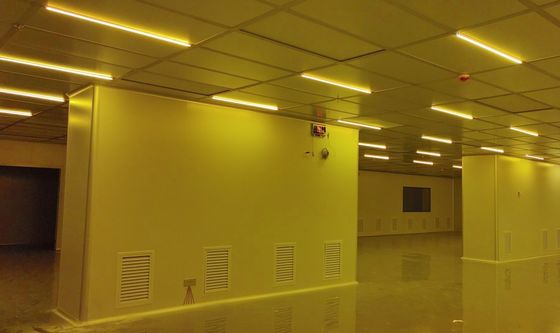 Modular Clean Room Particulate Air HEPA atau Ultra Low Penetration Air ULPA Filter untuk Optik dan Manufaktur Instrumen Presisi