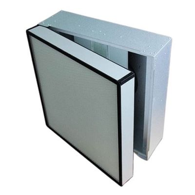 Unit Filter Fan FFU yang dapat disesuaikan 99,99% H14 Efisiensi untuk Ruang Kecil 575*575*320 mm Ukuran