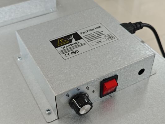 Efisiensi 99,99% H14 FFU Fan Filter Unit SUS304 Stainless Steel Aluminium Zinc Coated sheet