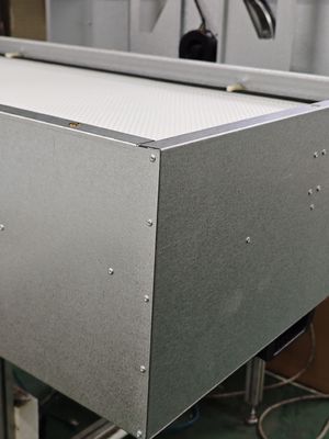 110V/120V 50HZ/60HZ FFU Unit Filter Kipas Efisiensi 99,99% H14 stainless steel/Aluminium Frame untuk kebutuhan Anda