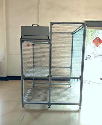 10-14 hari Lead Time Clean Room Booth dengan Laminar Flow dan 99,999% Efisiensi pada 0,3 Um Hepa Filter