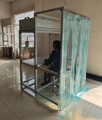 Kantor Kamar Bersih Baja Galvanis dengan Efisiensi Filter 99,99% dan Efisiensi Filter Hepa 99,999%