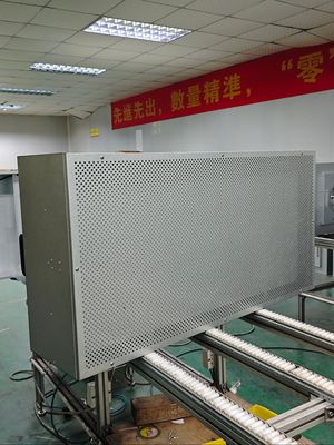 Kerangka Baja Galvanis Serat Kaca Filter Laminar Flow Hood untuk Permintaan Pelanggan ≥ 99,99% Efisiensi