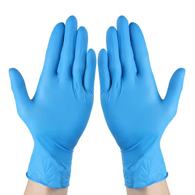 Sarung Tangan Nitrile Kamar Bersih anti-statis Water Proof Powder-Free Untuk Kesehatan & Penelitian, Makanan & Industri Kimia