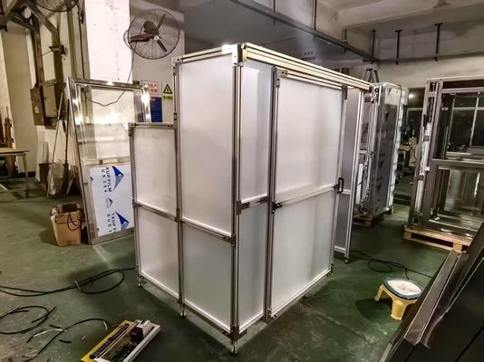 Biaya Konstruksi yang Lebih Rendah Tempat duduk Booth komersial 99,99% 0,3um Porositas untuk kebutuhan bisnis Anda