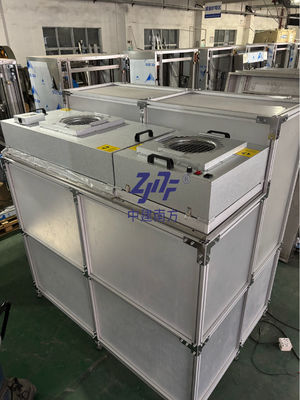 Bilik Ruang Bersih dengan Modularitas Fleksibel dan Penutup Transparan untuk Ruang yang Dapat Disesuaikan