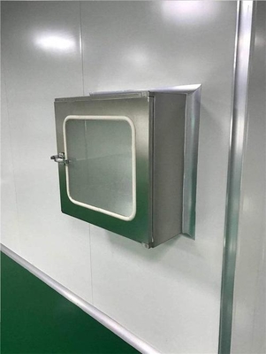 Kotak Lulus Stainless Steel Filter HEPA dan Blower untuk Ruangan Bersih Sistem Sirkulasi Pemurnian Diri