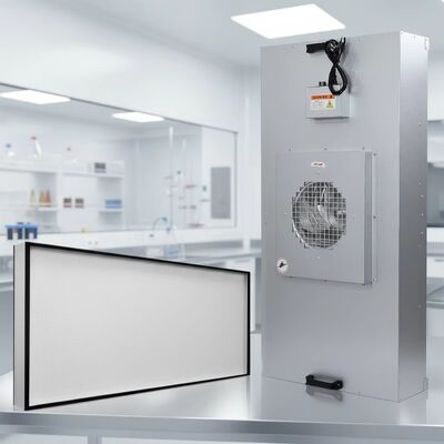 quality H14 HEPA Fan Filter Unit with 99.99% Efficiency SUS304 Stainless Steel and Three-Speed Control for Cleanrooms factory