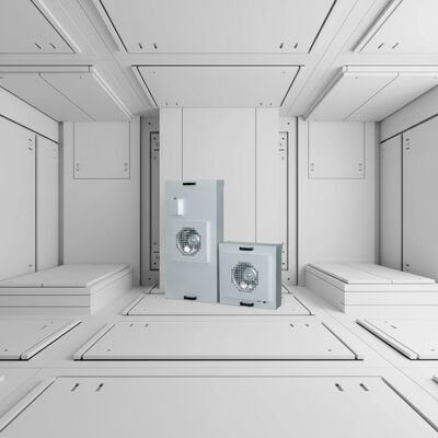 quality Unit Filter Kelas Industri H14 HEPA dengan rangka baja tahan karat SUS304 dan kontrol tiga kecepatan untuk kamar bersih factory