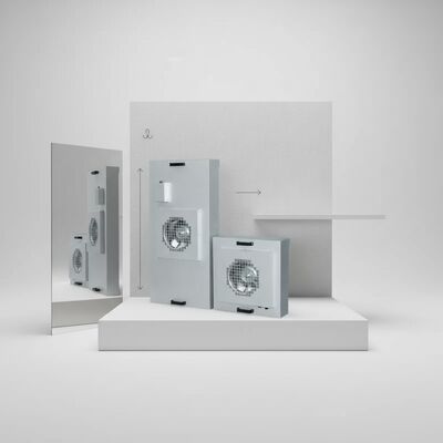 quality Unit Filter Kipas HEPA H14 dengan Rangka Baja Tahan Karat SUS304 dan Kontrol Tiga Kecepatan untuk Ruang Bersih factory