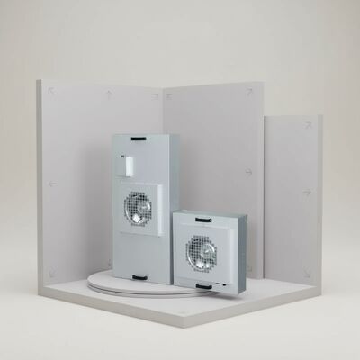 quality Unit Filter Kipas HEPA H14 dengan Rangka Baja Tahan Karat SUS304 dan Kontrol Tiga Kecepatan untuk Ruang Bersih factory